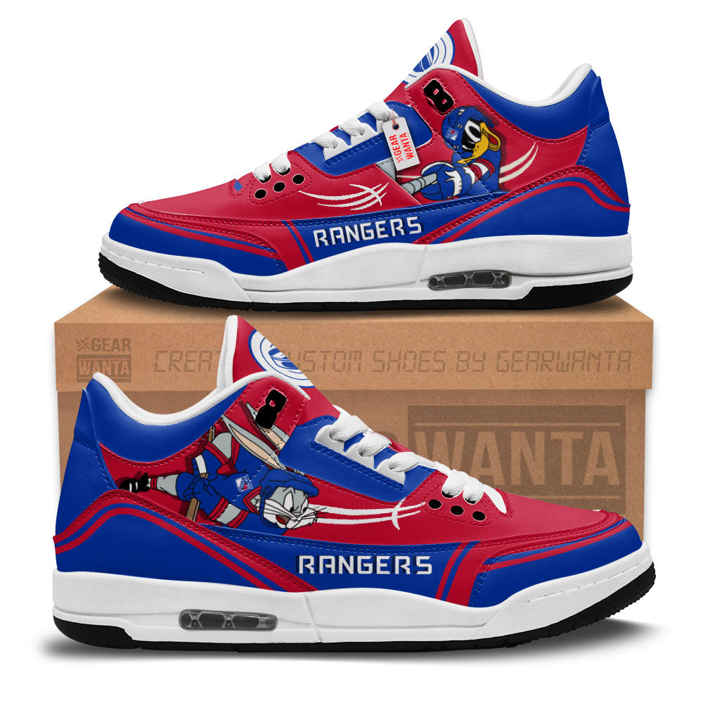JWFancy New York Rangers AJ3 Sneakers Shoes For Men And Women