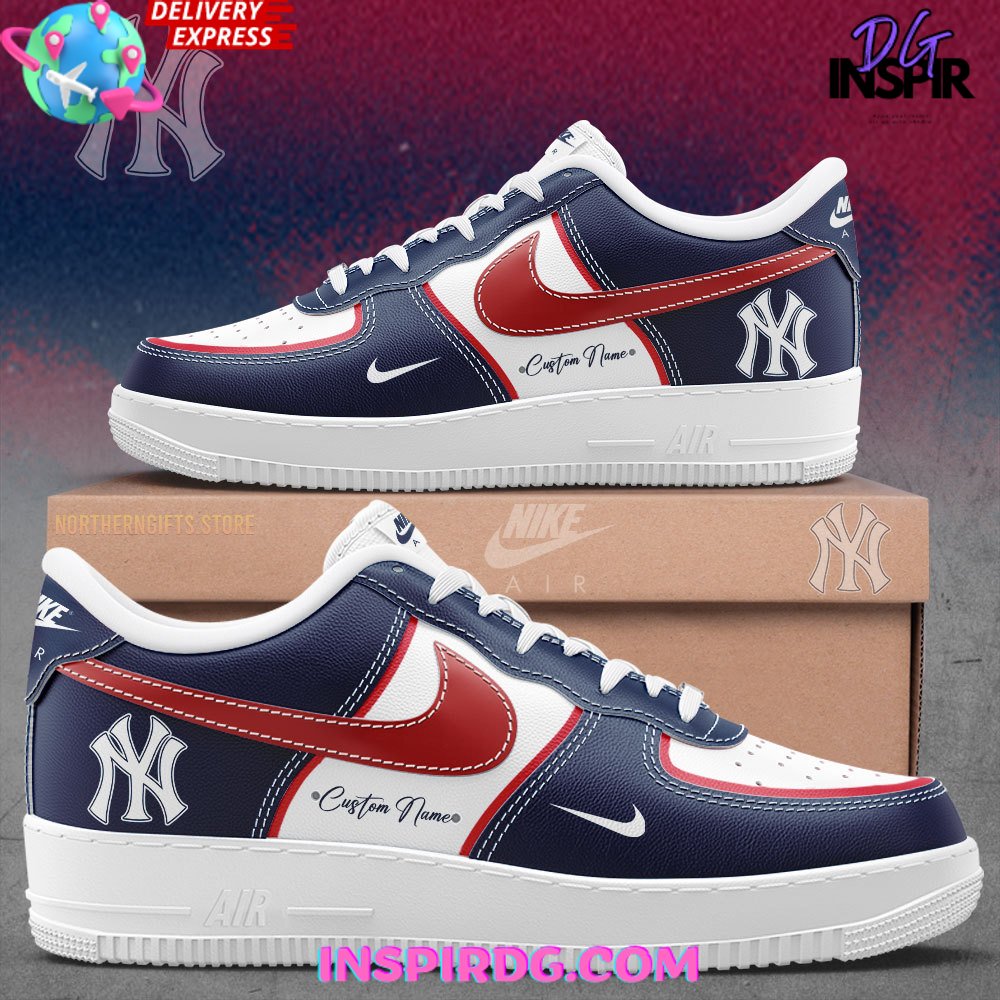 JWFancy New York Yankees Air Low-Top Sneakers Shoes For Men And Women
