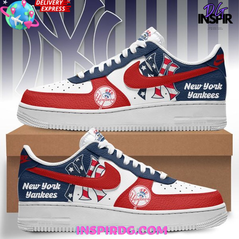 JWFancy New York Yankees Air Low-Top Sneakers Shoes For Men And Women