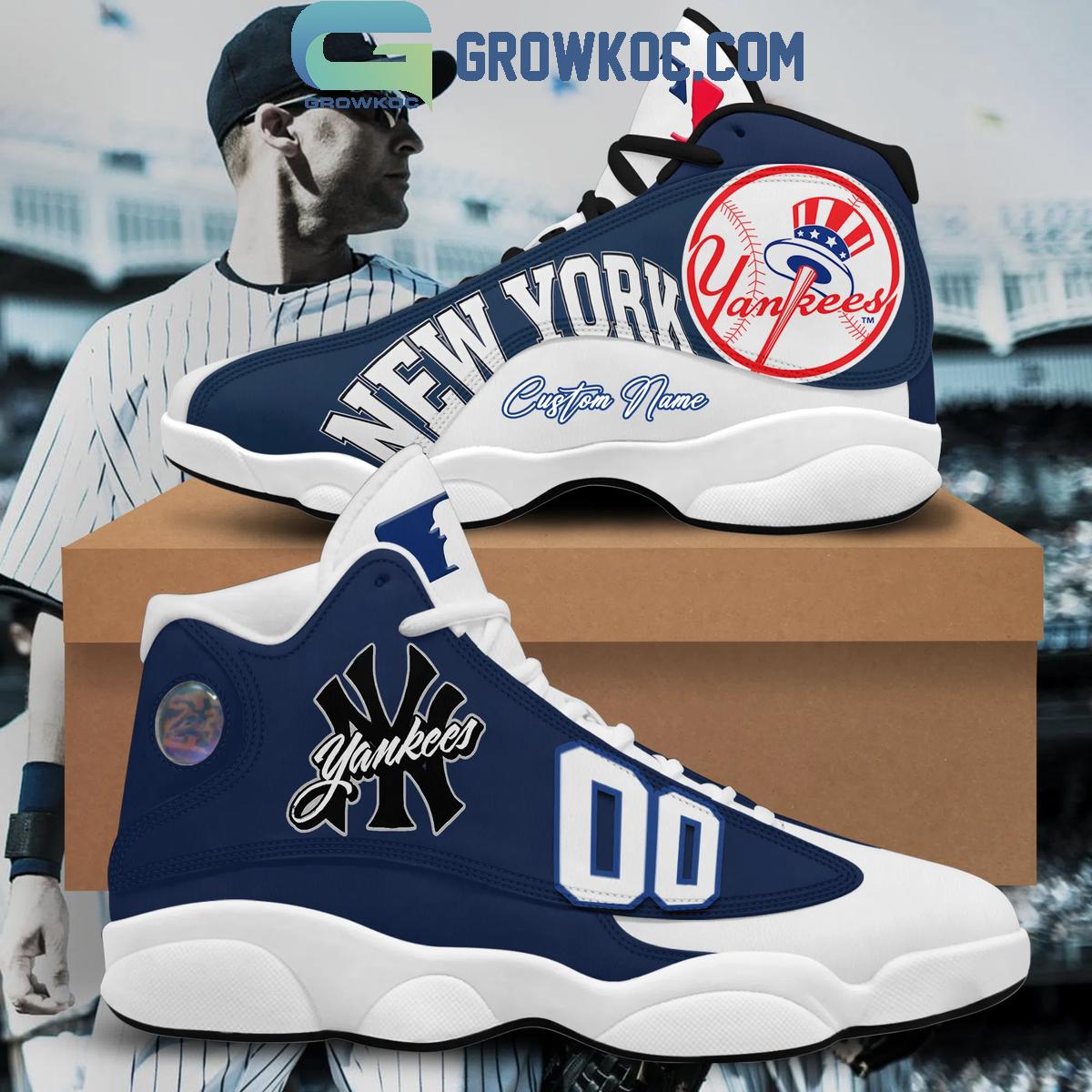 JWFancy New York Yankees AJ13 Sneakers Shoes For Men And Women