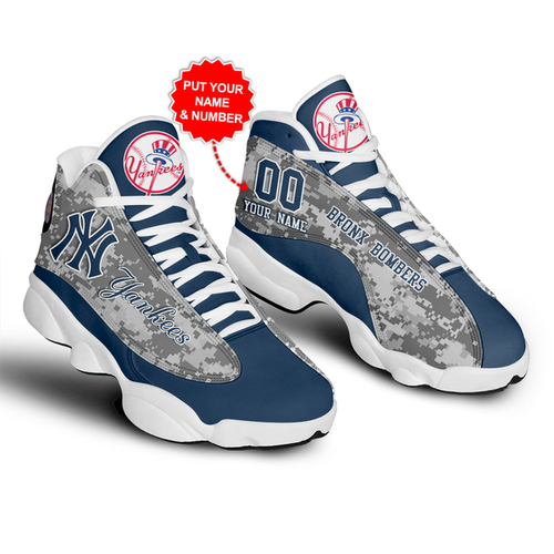 JWFancy New York Yankees AJ13 Sneakers Shoes For Men And Women