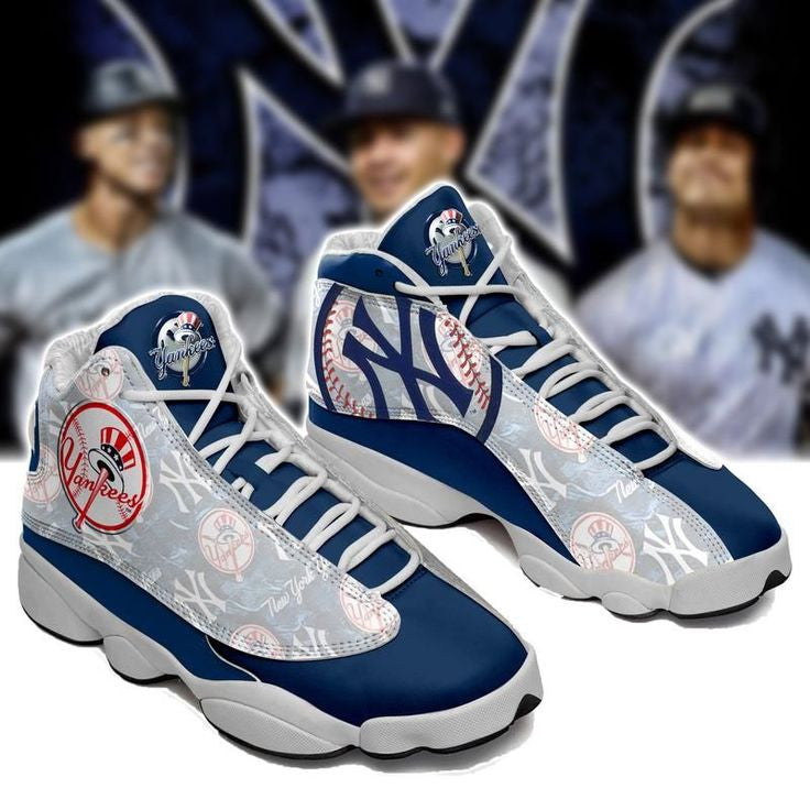 JWFancy New York Yankees AJ13 Sneakers Shoes For Men And Women