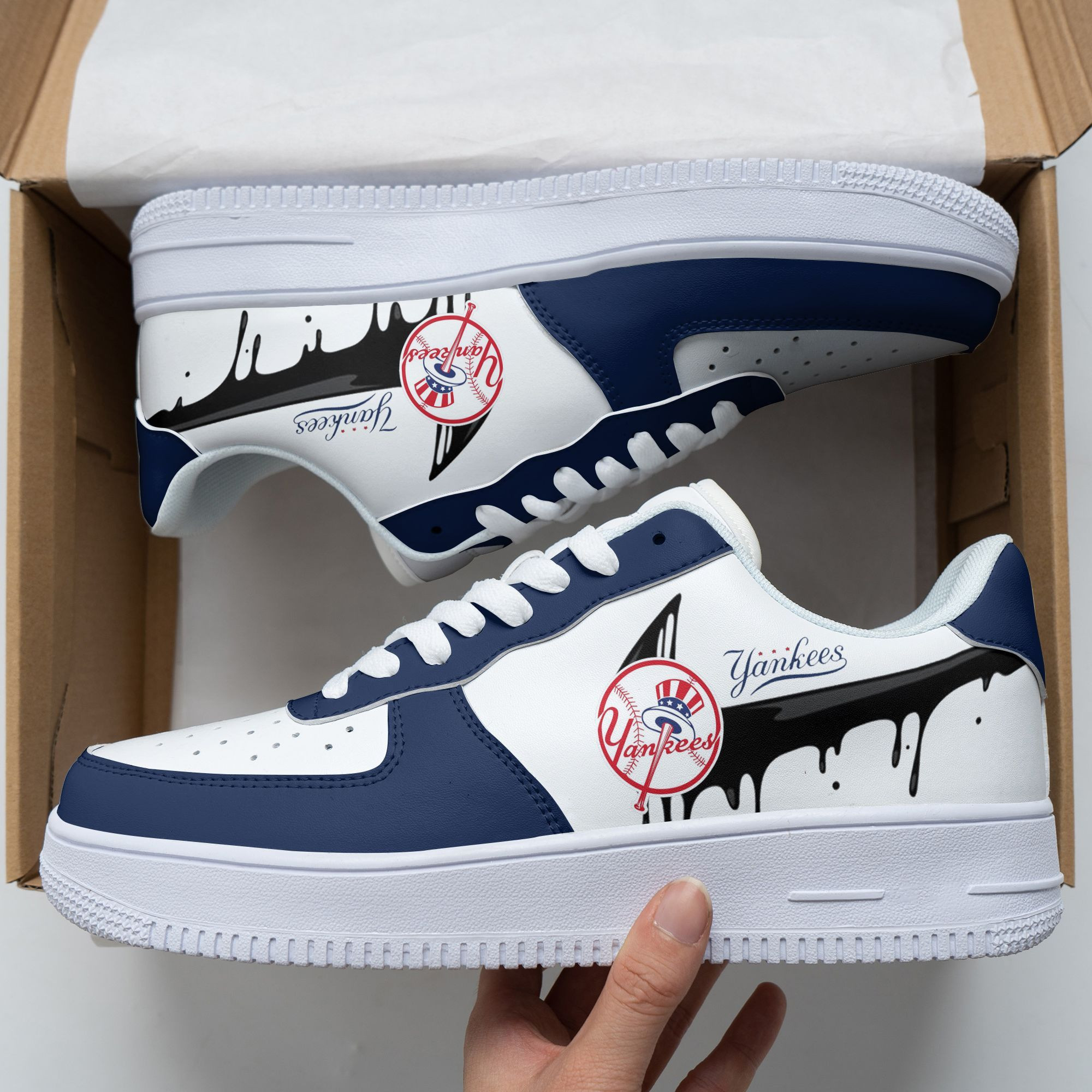 JWFancy New York Yankees NFL Air Low-Top Sneakers Shoes For Men And Women
