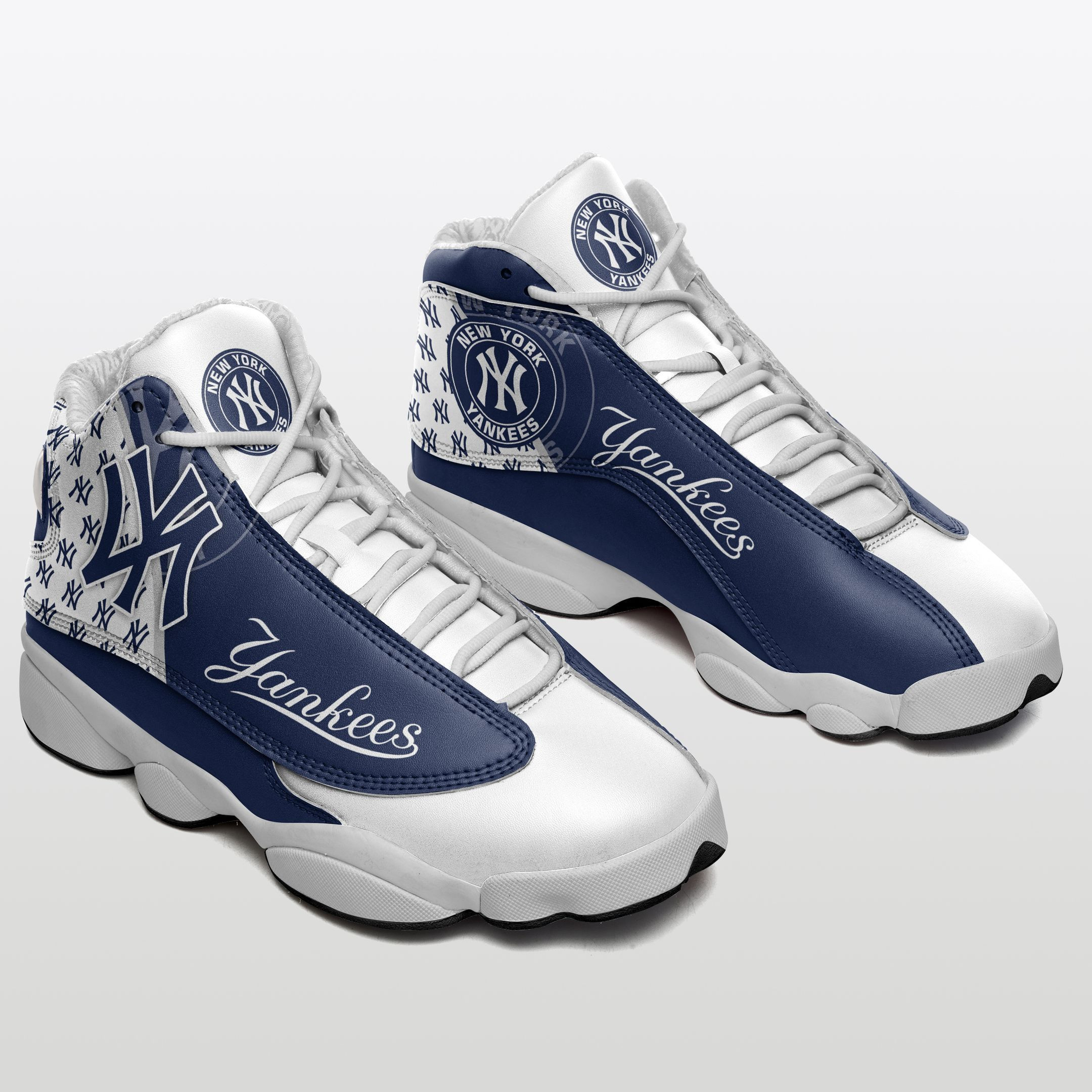 JWFancy New York Yankees NFL AJ13 Sneakers Shoes For Men And Women