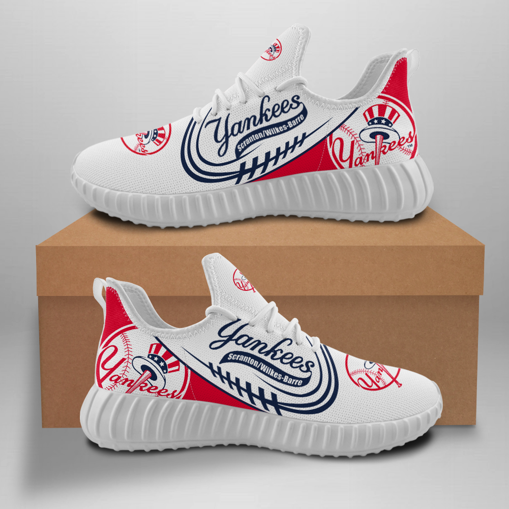 JWFancy New York Yankees Reze Sneakers Shoes For Men And Women