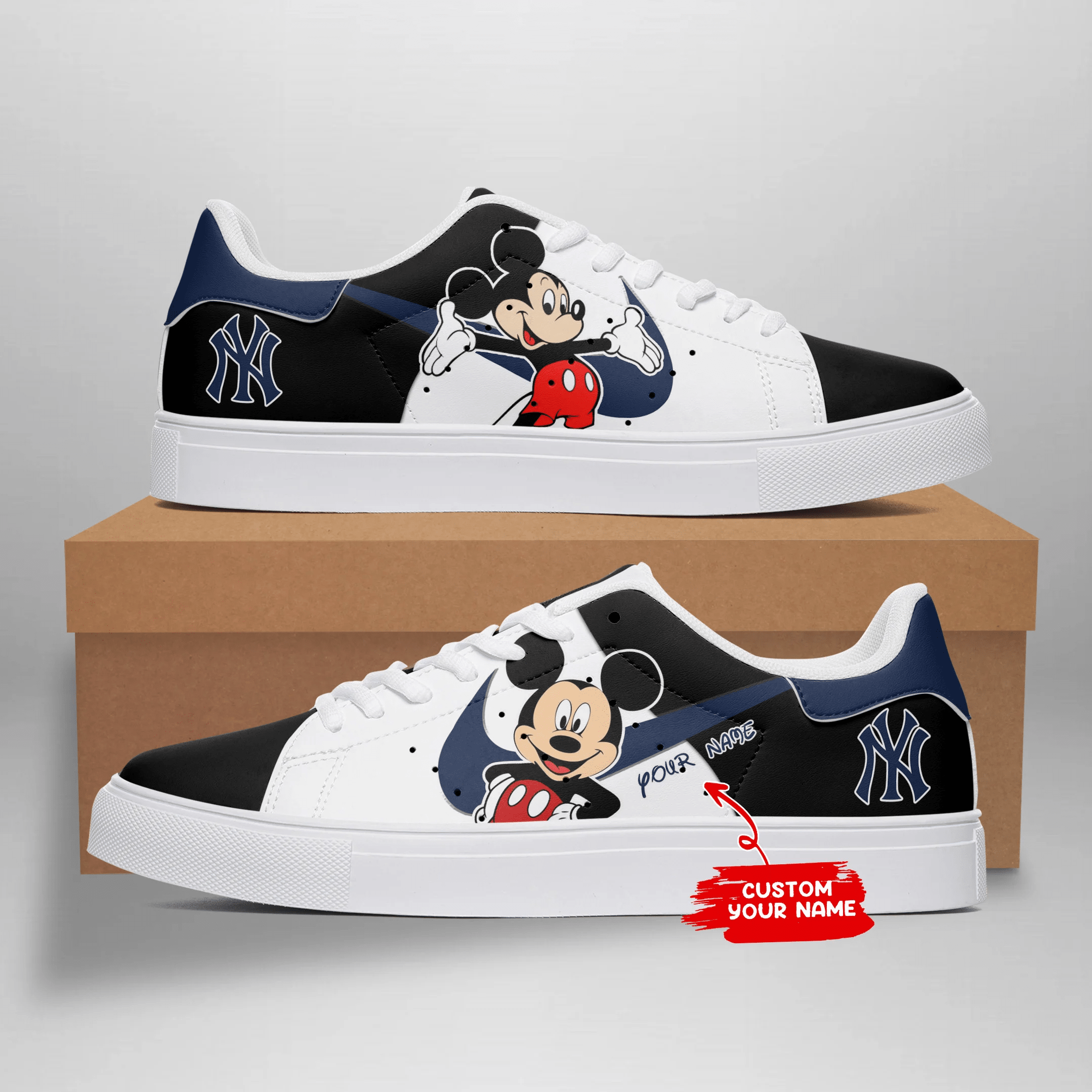 JWFancy New York Yankees Skate Stan Shoes Sneakes For Men And Women