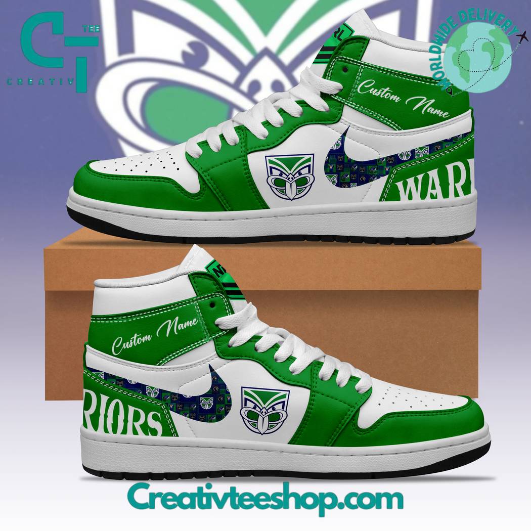 JWFancy New Zealand Warriors AJ1 High Sneakers Shoes For Men And Women