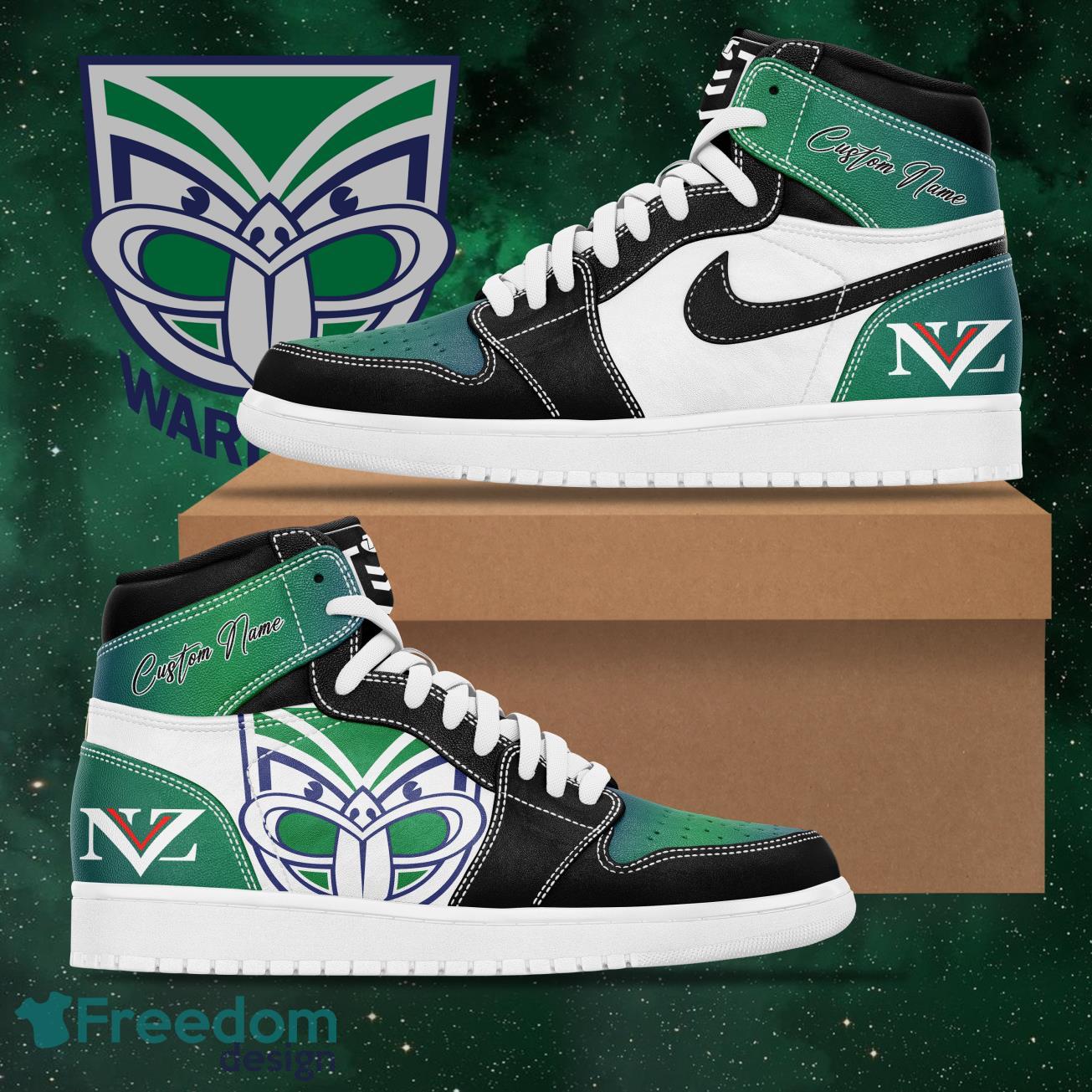 JWFancy New Zealand Warriors AJ1 High Sneakers Shoes For Men And Women