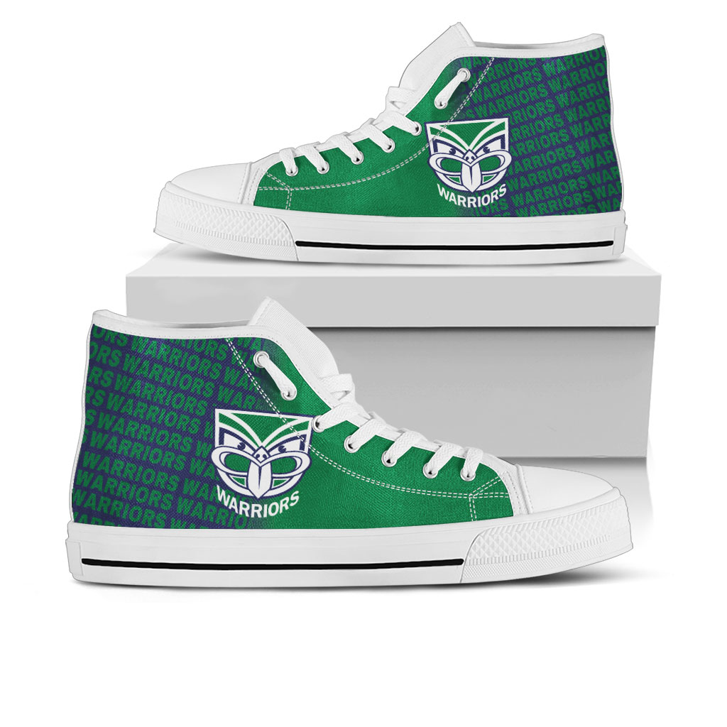 JWFancy New Zealand Warriors High Top Canvas Sneakers Shoes For Men And Women