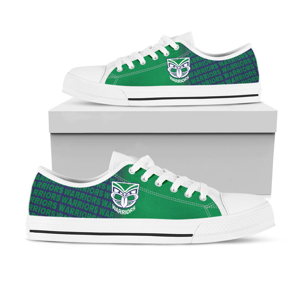 JWFancy New Zealand Warriors Low Top Canvas Sneakers Shoes For Men And Women