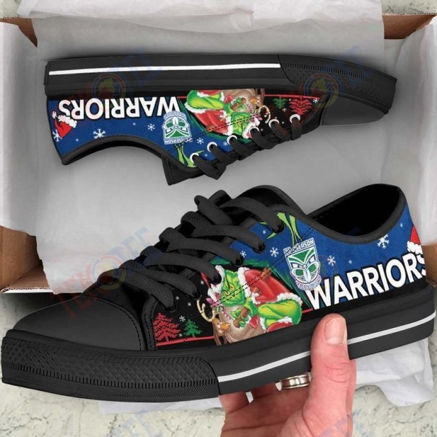 JWFancy New Zealand Warriors Low Top Canvas Sneakers Shoes For Men And Women