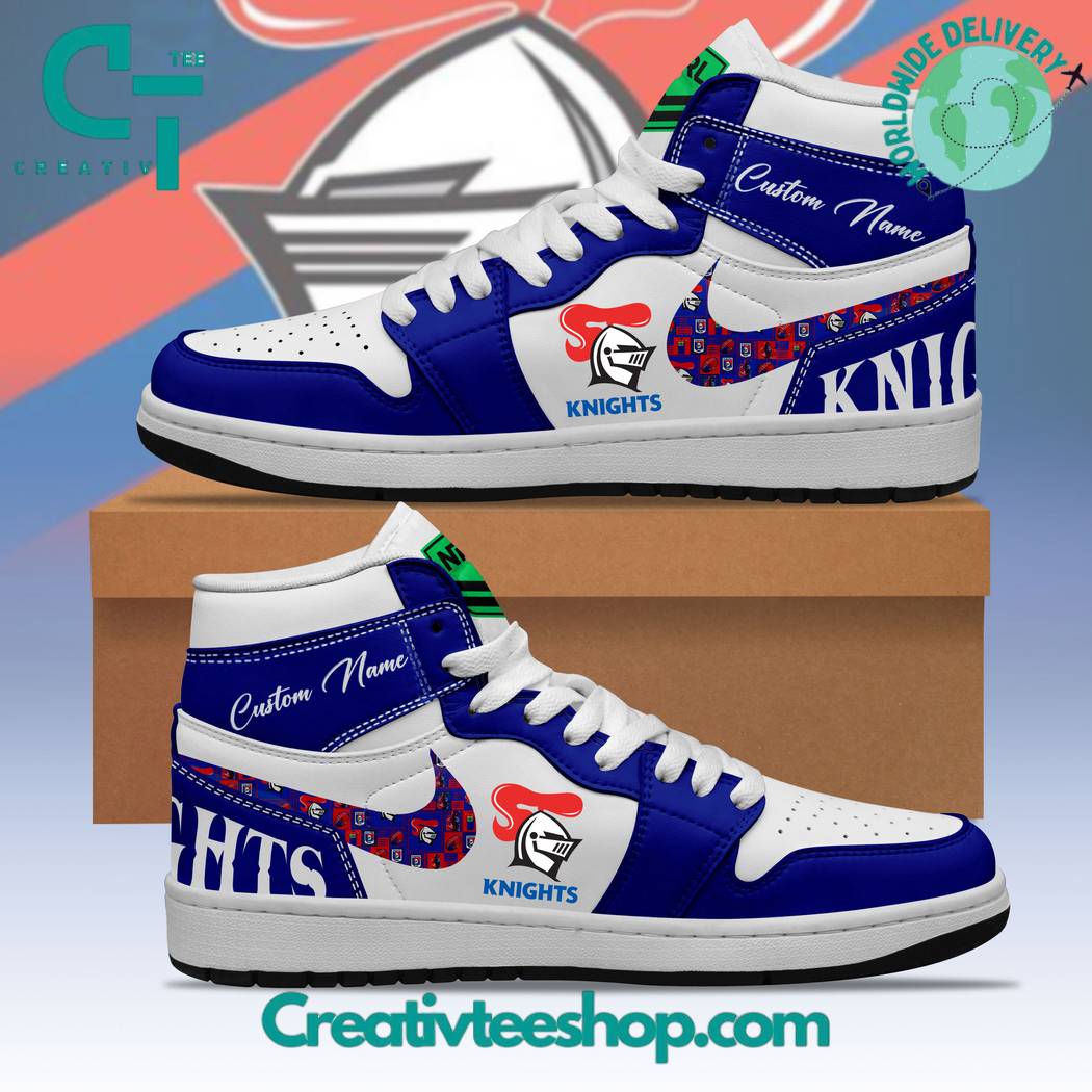 JWFancy Newcastle Knights AJ1 High Sneakers Shoes For Men And Women