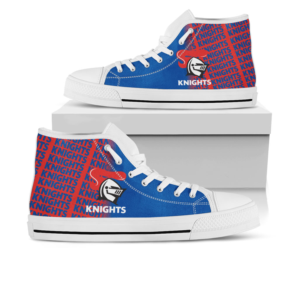 JWFancy Newcastle Knights High Top Canvas Sneakers Shoes For Men And Women