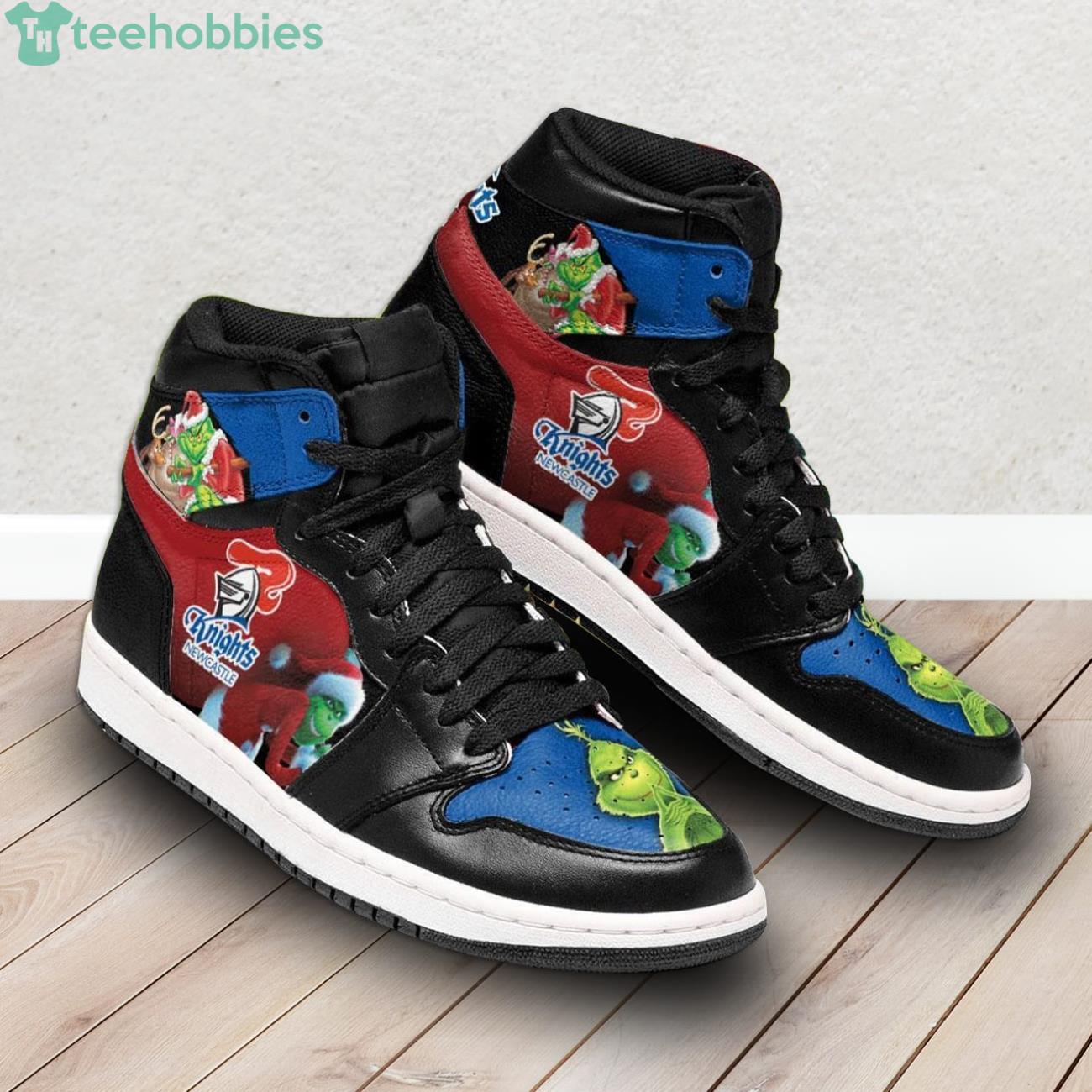 JWFancy Newcastle Knights NRL AJ1 High Sneakers Shoes For Men And Women