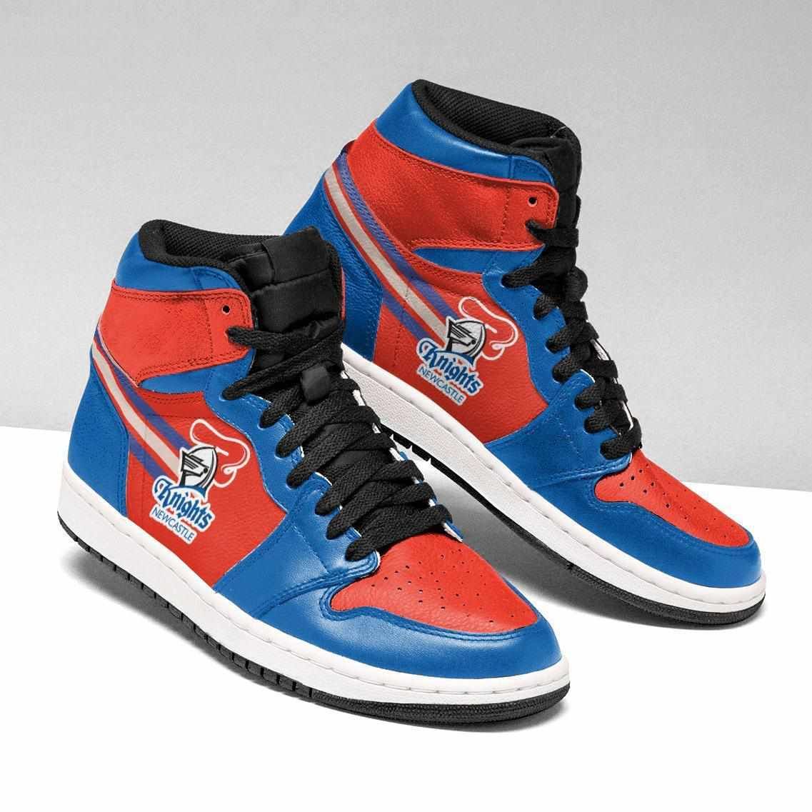 JWFancy Newcastle Knights NRL AJ1 High Sneakers Shoes For Men And Women