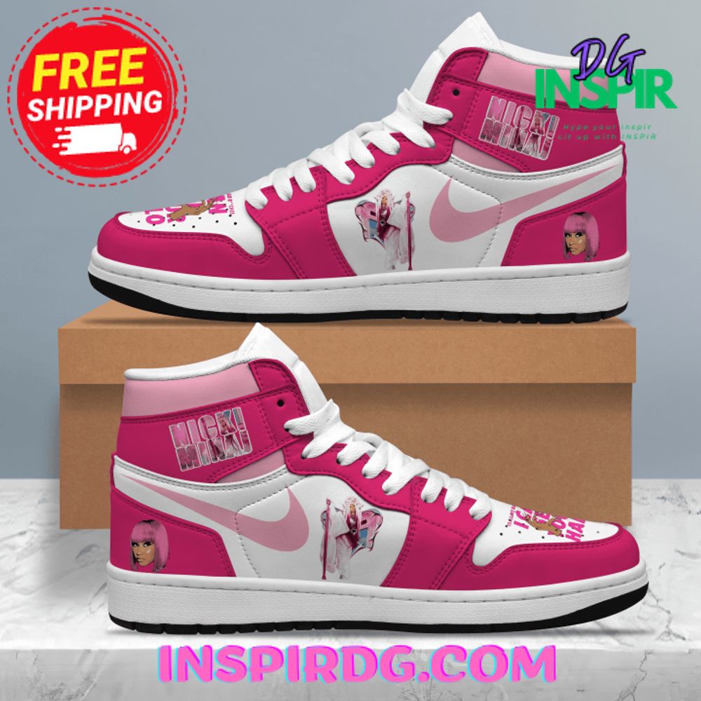 JWFancy Nicki Minaj AJ1 High Sneakers Shoes For Men And Women