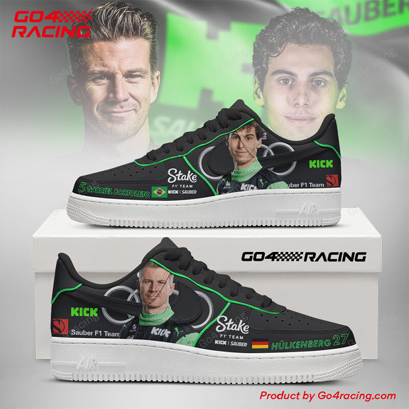 JWFancy Nico Hülkenberg x Gabriel Bortoleto - Sauber Stake Air Low-Top Sneakers Shoes For Men And Women
