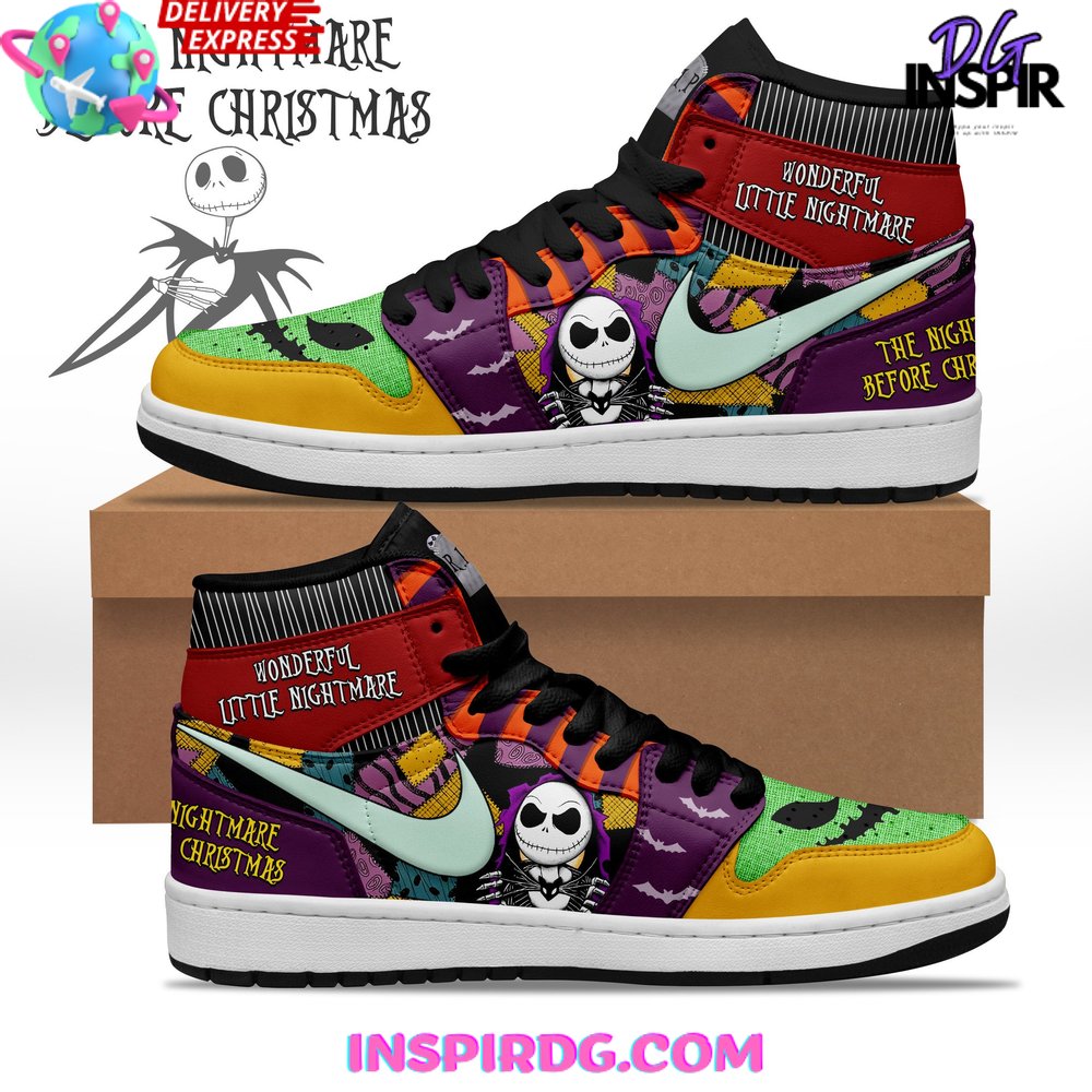 JWFancy Nightmare AJ1 High Sneakers Shoes For Men And Women