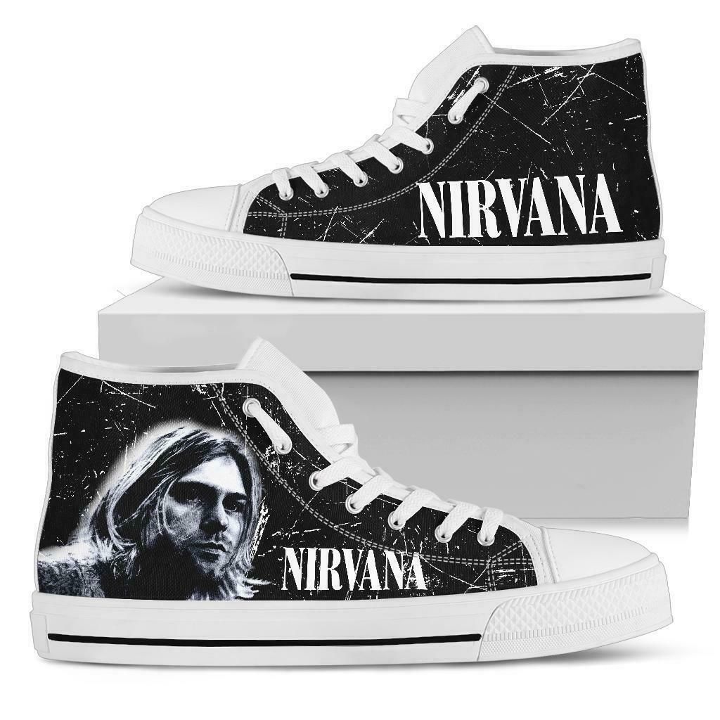 JWFancy Nirvana High Top Canvas Sneakers Shoes For Men And Women