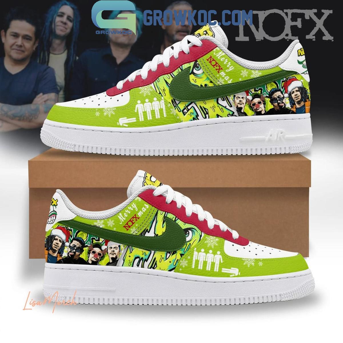 JWFancy NOFX Air Low-Top Sneakers Shoes For Men And Women