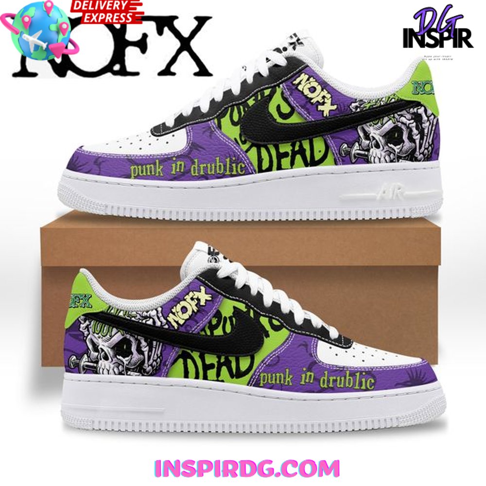JWFancy NOFX Band Air Low-Top Sneakers Shoes For Men And Women