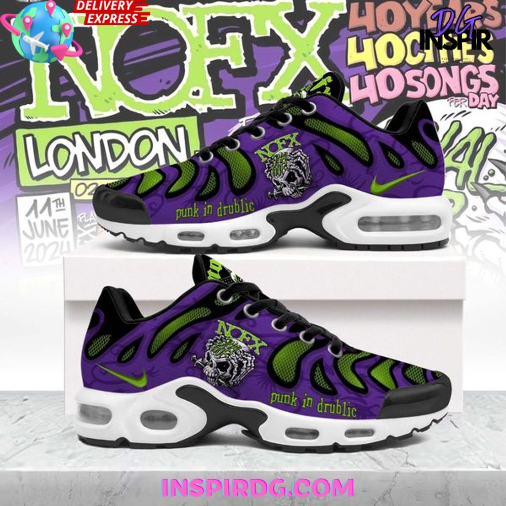JWFancy NOFX Punk In Drublic TN Shoes Sneakers For Men And Women