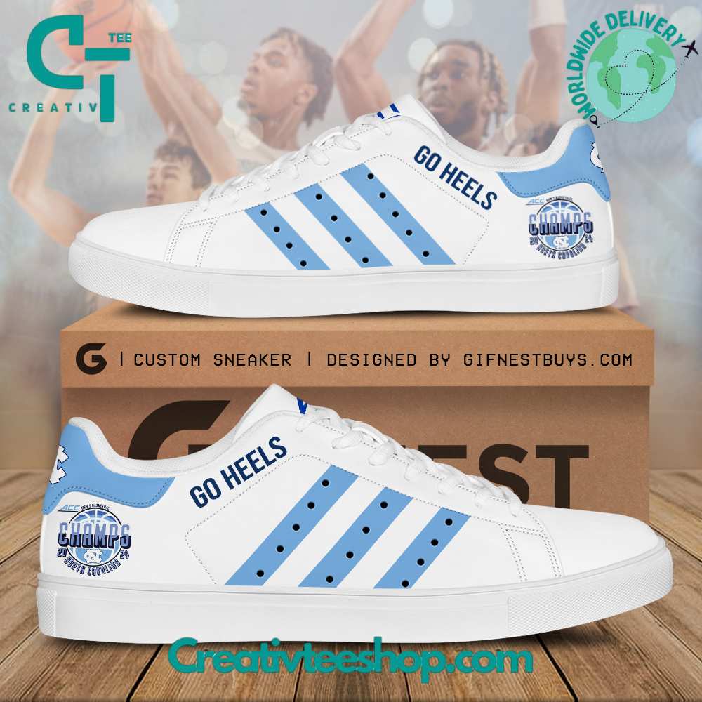 JWFancy North Carolina Tar Heels Skate Stan Shoes Sneakes For Men And Women