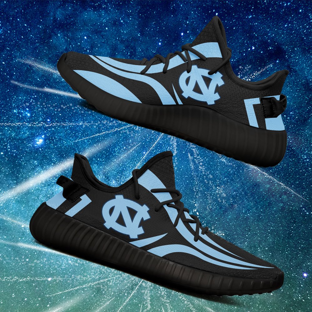 JWFancy North Carolina Tar Heels Yeezy Boost Shoes For Men And Women