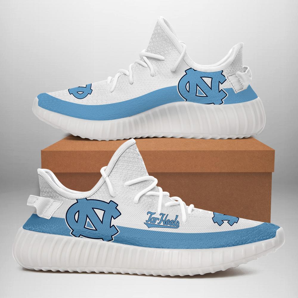 JWFancy North Carolina Tar Heels Yeezy Boost Shoes For Men And Women