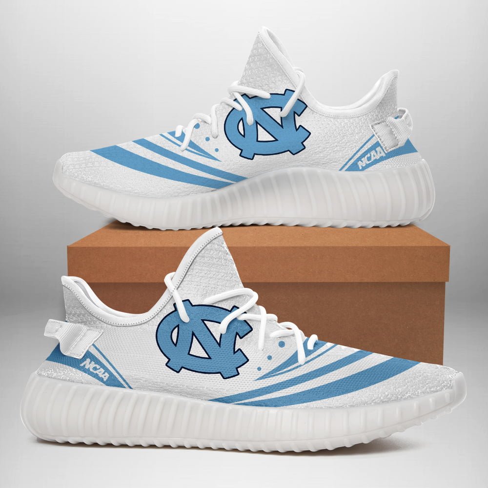 JWFancy North Carolina Tar Heels Yeezy Boost Shoes For Men And Women