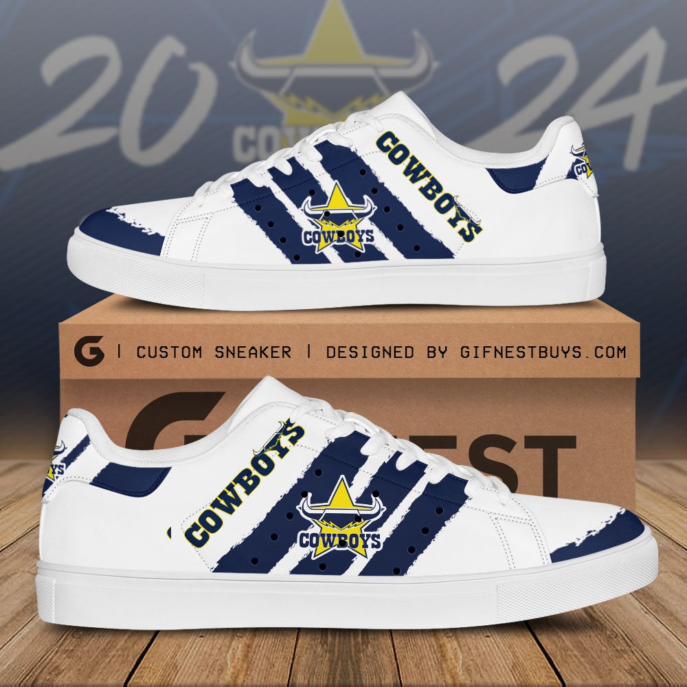 JWFancy North Queensland Cowboys Skate Stan Shoes Sneakes For Men And Women