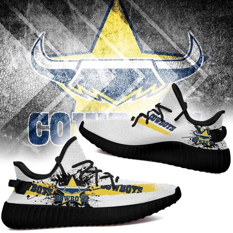 JWFancy North Queensland Cowboys Yeezy Boost Shoes For Men And Women