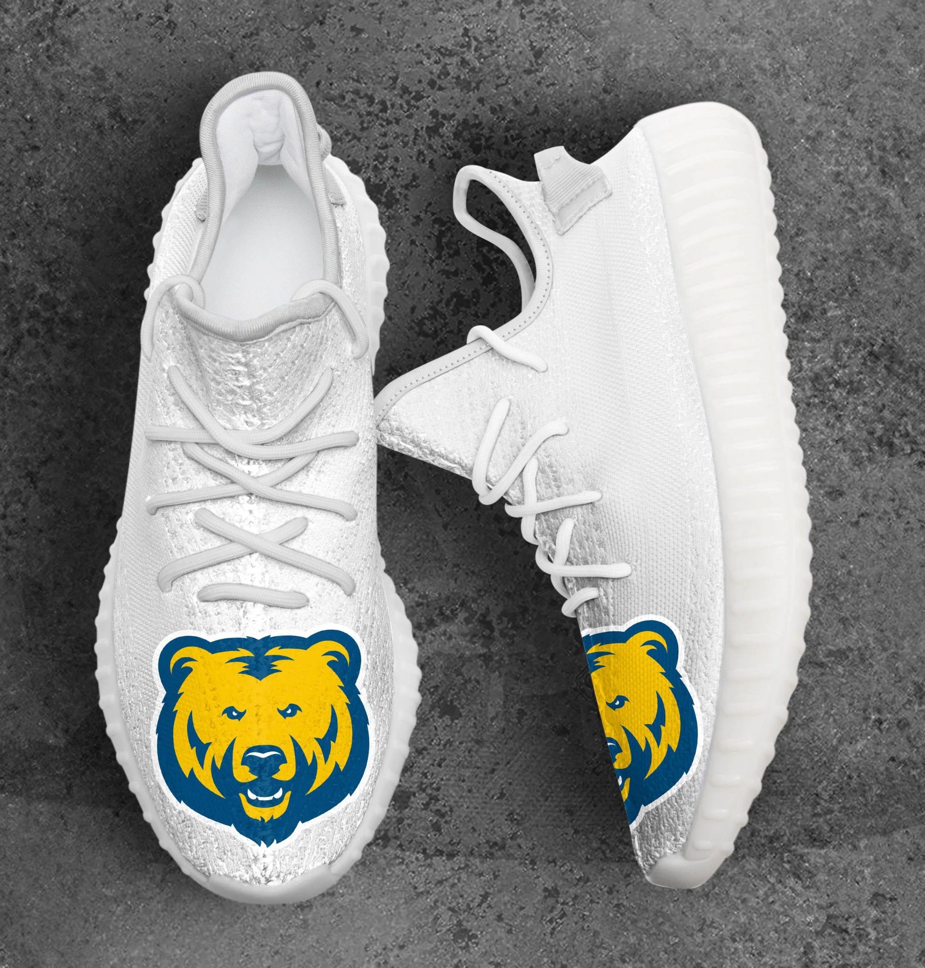JWFancy Northern Colorado Bears Yeezy Boost Shoes For Men And Women