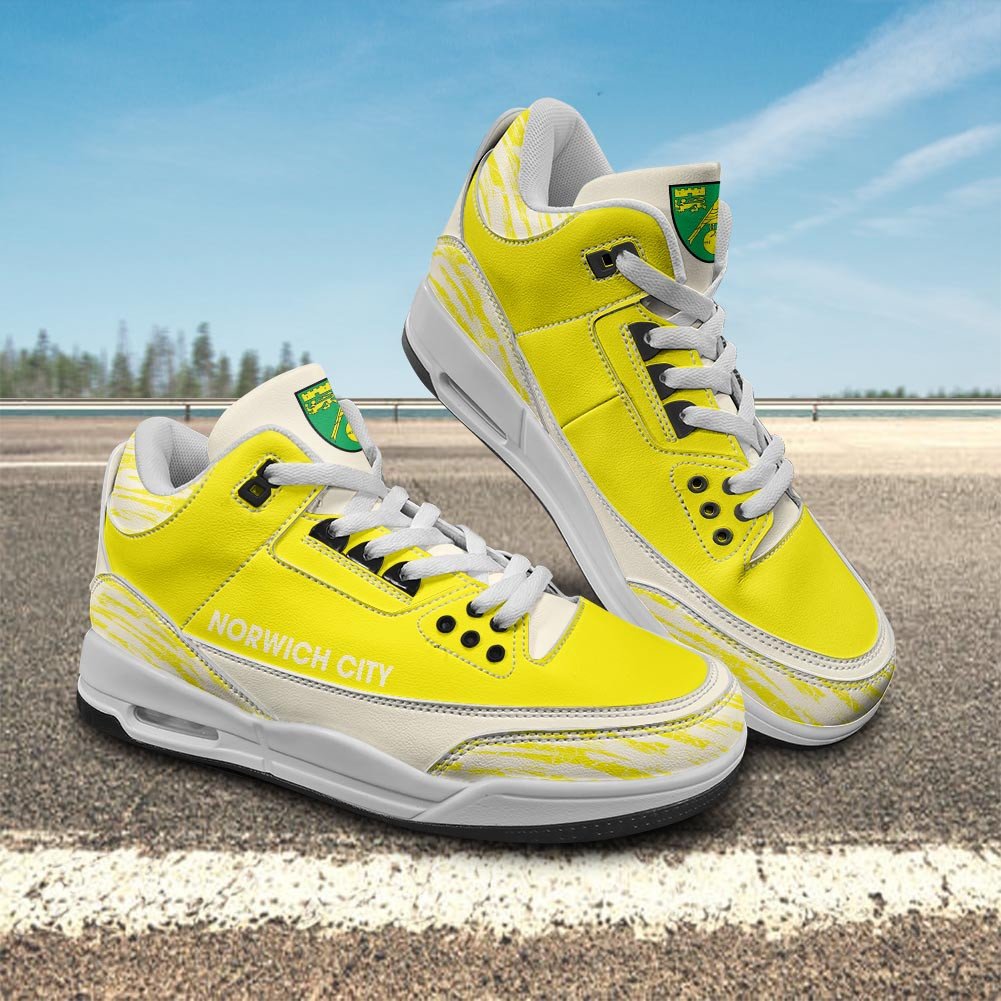 JWFancy Norwich City AJ3 Sneakers Shoes For Men And Women