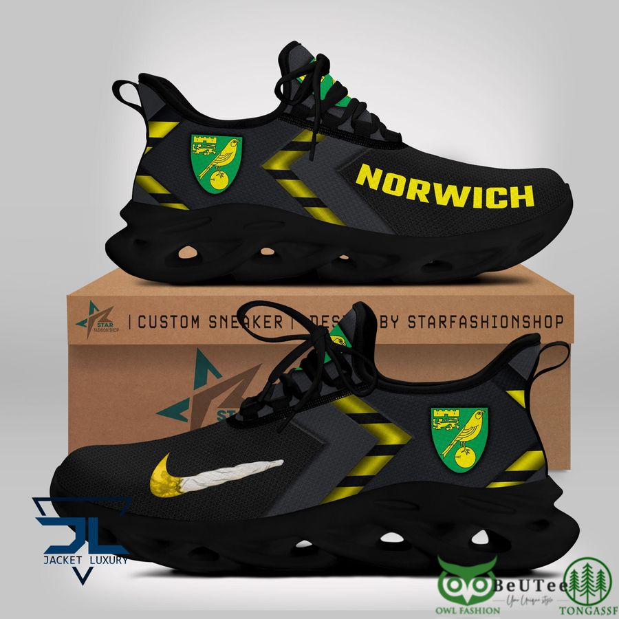 JWFancy Norwich City F.C. Max Soul Shoes Sneakers For Men And Women