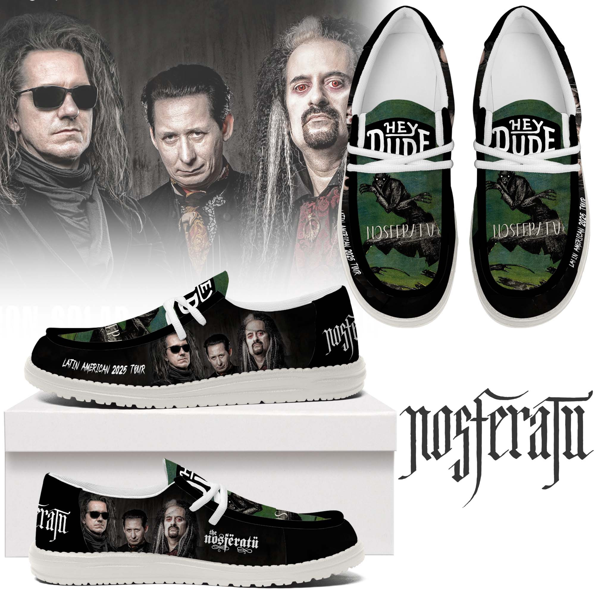 JWFancy Nosferatu – Custom Name Hey Dude