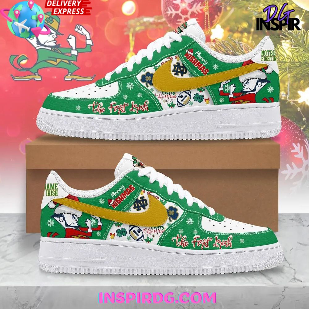 JWFancy Notre Dame Fighting Irish Air Low-Top Sneakers Shoes For Men And Women
