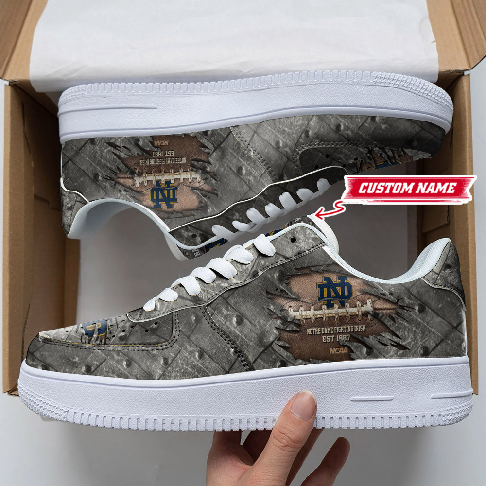 JWFancy Notre Dame Fighting Irish Air Low-Top Sneakers Shoes For Men And Women