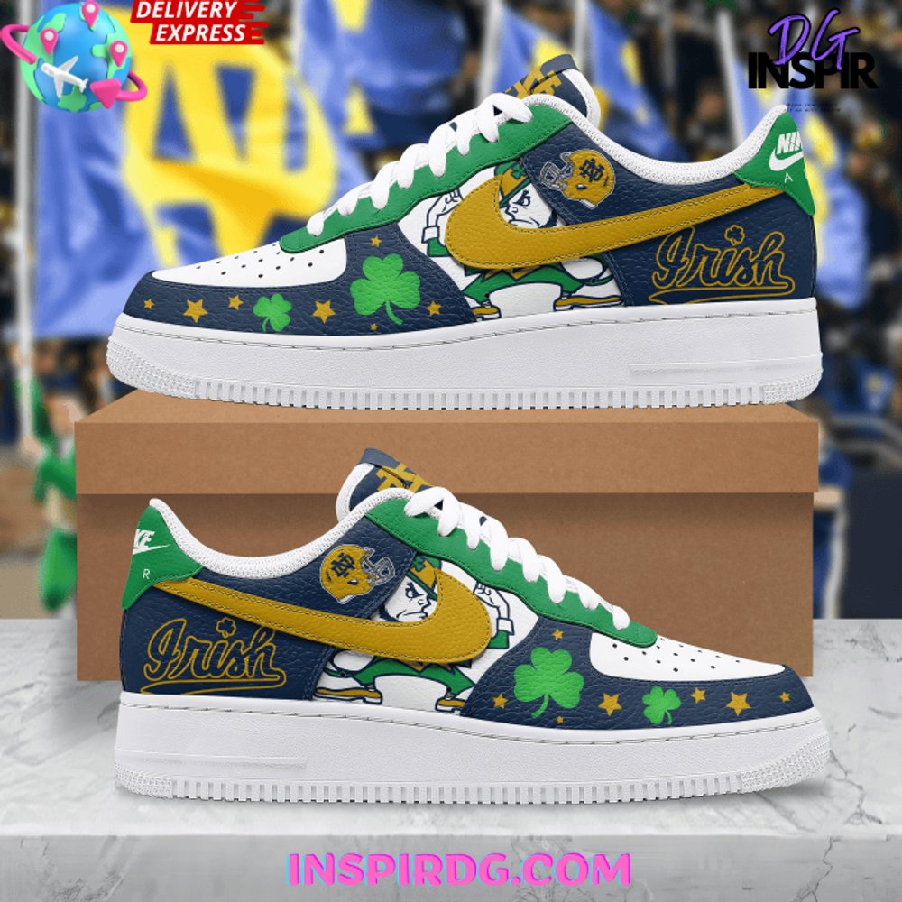 JWFancy Notre Dame Fighting Irish Air Low-Top Sneakers Shoes For Men And Women