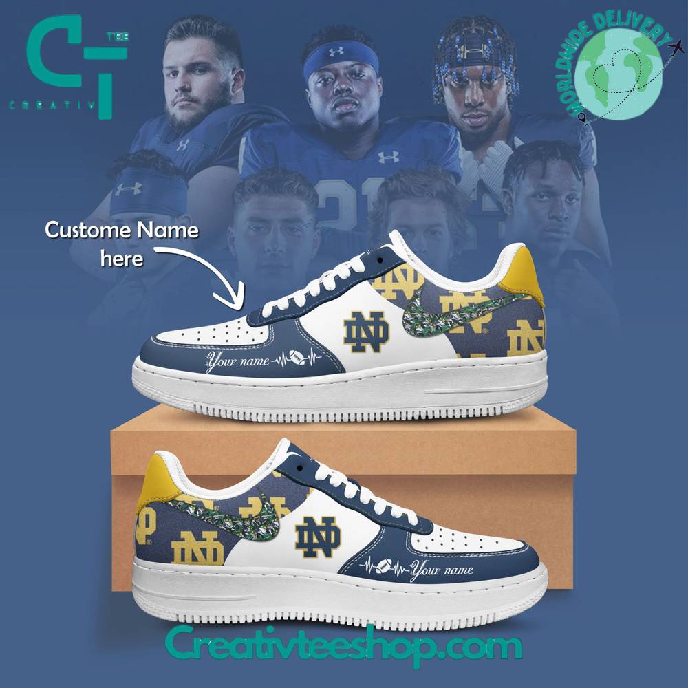 JWFancy Notre Dame Fighting Irish Air Low-Top Sneakers Shoes For Men And Women