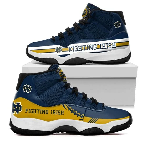JWFancy Notre Dame Fighting Irish AJ13 Sneakers Shoes For Men And Women