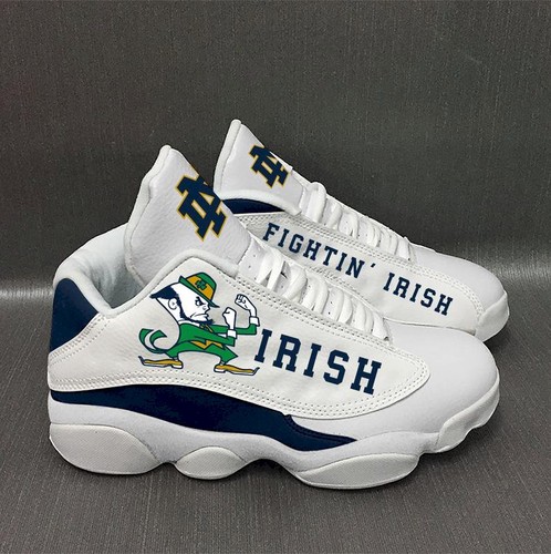 JWFancy Notre Dame Fighting Irish AJ13 Sneakers Shoes For Men And Women