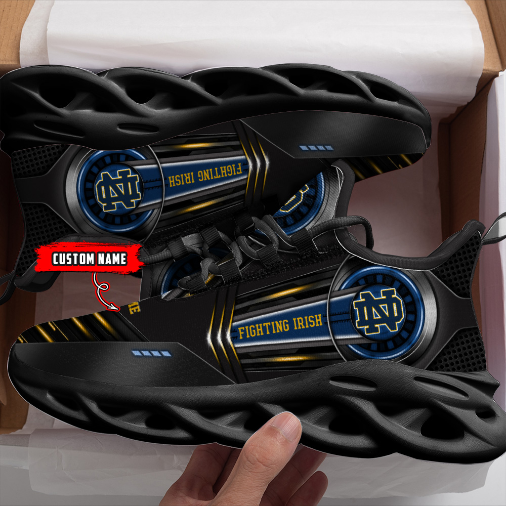 JWFancy Notre Dame Fighting Irish NCAA Max Soul Shoes Sneakers For Men And Women