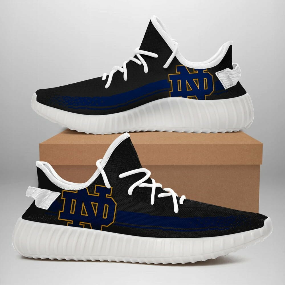 JWFancy Notre Dame Fighting Irish Yeezy Boost Shoes For Men And Women