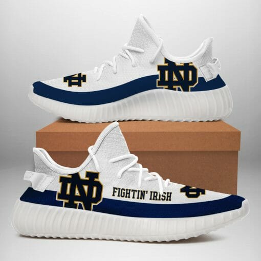 JWFancy Notre Dame Fighting Irish Yeezy Boost Shoes For Men And Women
