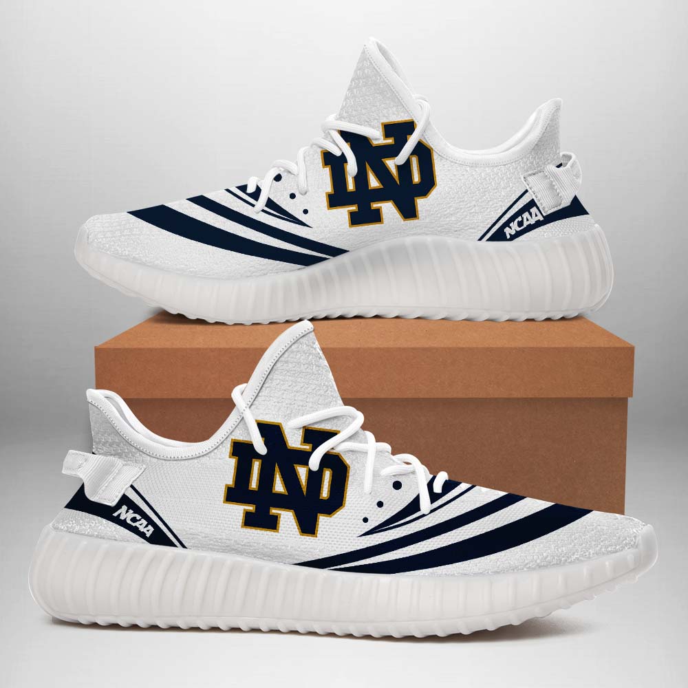 JWFancy Notre Dame Fighting Irish Yeezy Boost Shoes For Men And Women