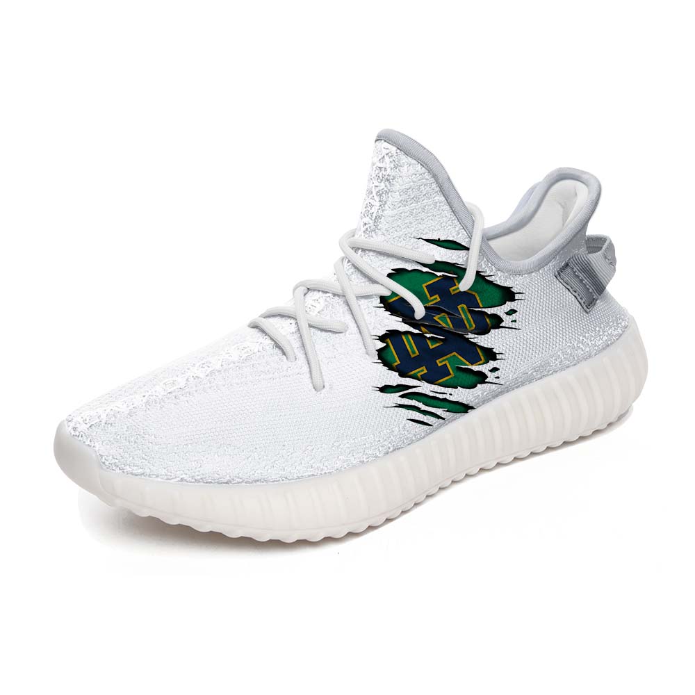 JWFancy Notre Dame Fighting Irish Yeezy Boost Shoes For Men And Women