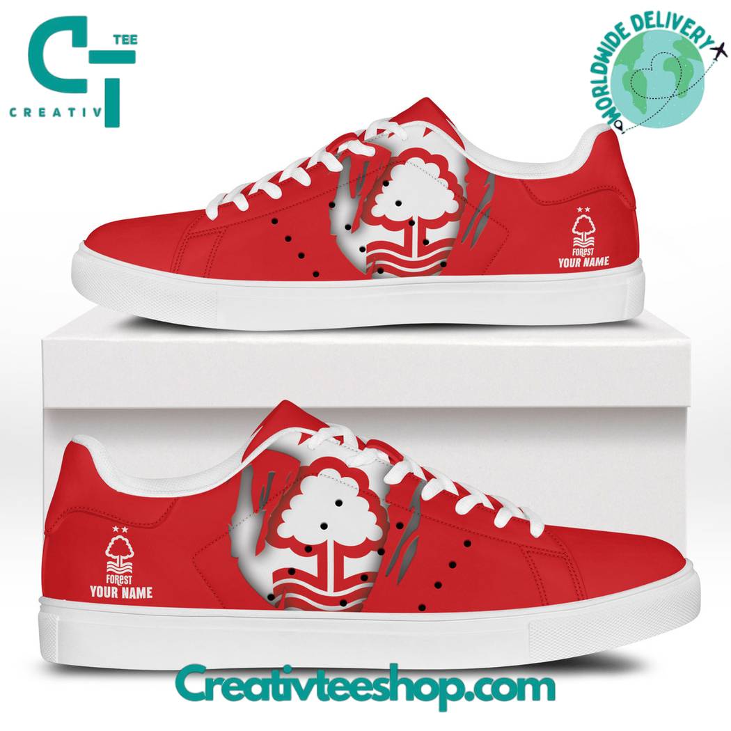 JWFancy Nottingham Forest Skate Stan Shoes Sneakes For Men And Women
