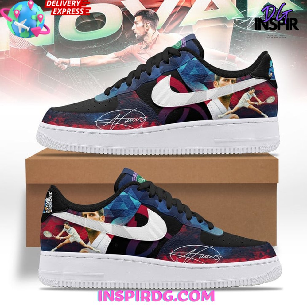 JWFancy Novak Djokovic Air Low-Top Sneakers Shoes For Men And Women