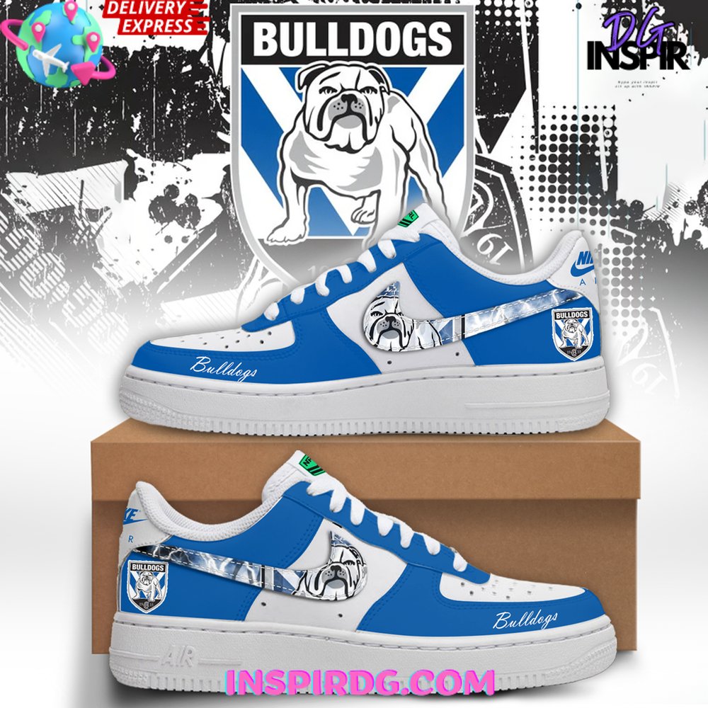 JWFancy NRL Canterbury Bulldogs Air Low-Top Sneakers Shoes For Men And Women